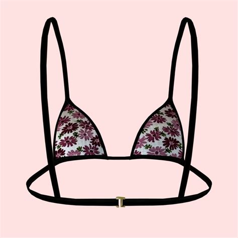 D Model Sexy Flowerprint Bikini P Vr Ar Low Poly Cgtrader