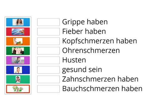 Krankheiten Match Up