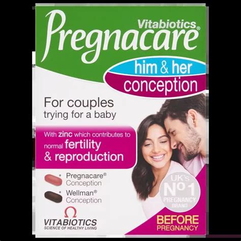 Pregnacare Conception His Her Tablets Pack Of 60