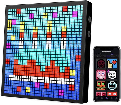 led pixel display    led programmable pixel art  app control