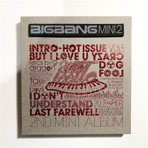 Jual BIGBANG Second Mini Album Hot Issue CD Album Kpop Unsealed Shopee Indonesia
