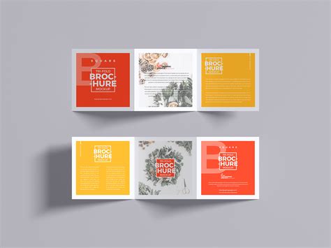 Tri-Fold Brochure Free Mockup — Free Mockup World