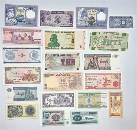 Banknoty Wiat Zestaw Sztuk Unc Archiwum Niemczyk Pl