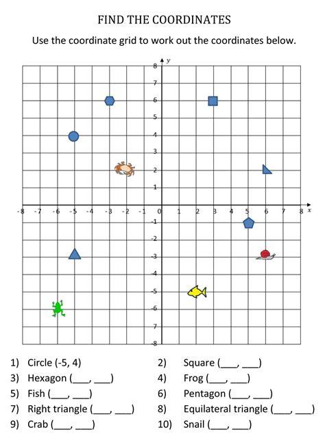 Coordinate Picture Graphs 10 Free Pdf Printables Printablee Coordinate Graphing