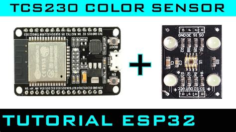 TCS3200 TCS230 Color Sensing Tutorial with ESP32 #diy #tutorial #esp32 #arduino #tcs3200 #color ...