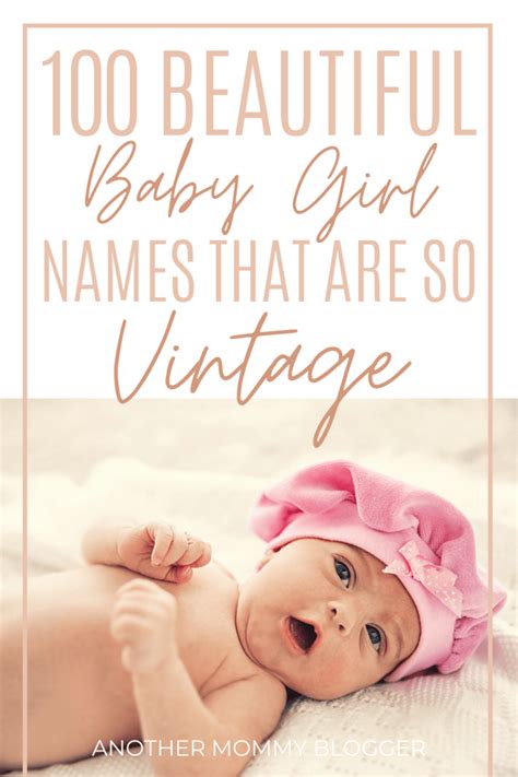 100 Beautiful Vintage Baby Girl Names Artofit