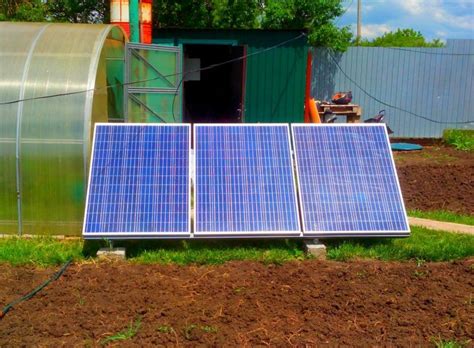 Как правильно выбрать комплект солнечных батарей для дачи