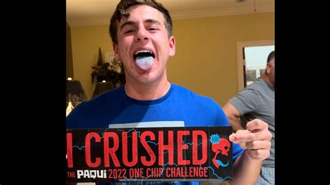 Max Taking On The Paqui One Chip Challenge Youtube