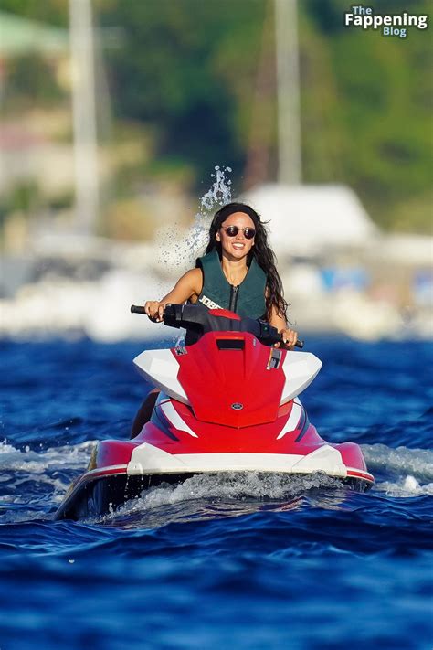 Eiza Gonzalez Shows Off Her Sexy Curves In A Black Bikini In St Barts 54 Photos OnlyFans