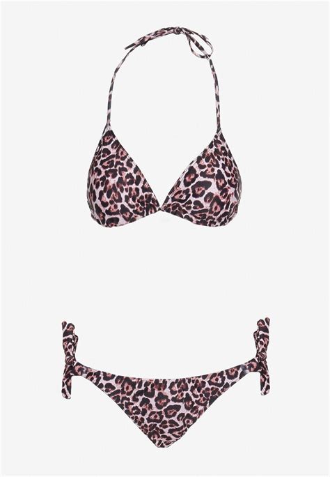 R Owe Bikini W Panterk Z Wi Zanymi Figami I Biustonoszem Vlantia Renee