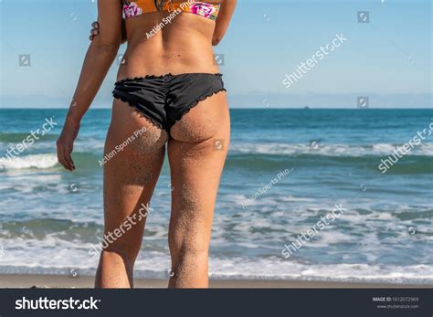 Gorgeous Bikini Model Posing Beach Environment Stock Photo Shutterstock