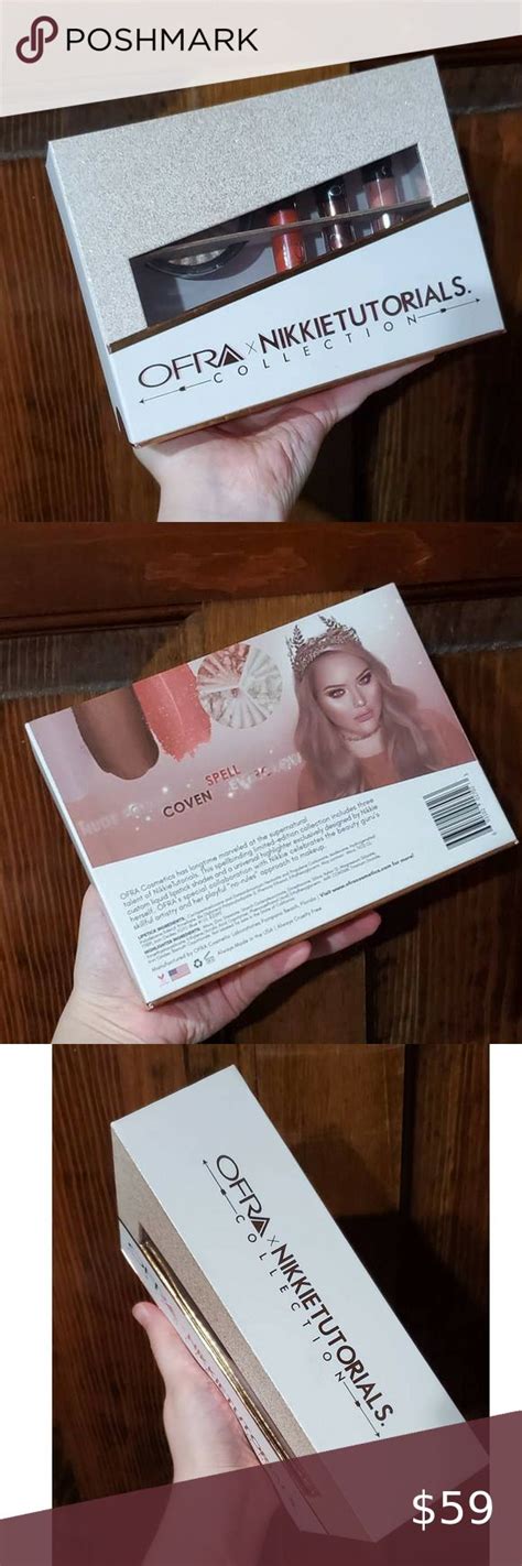 Ofra X NikkieTutorials Collection Gift Set Everglow Spell Coven Nude Potion Gift Set Coven