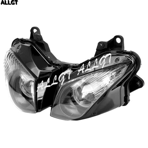 ALLGT Motorcycle Front Headlight Head Lamp Assembly Set For KAWASAKI