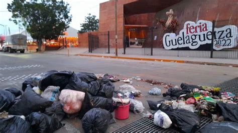 Oaxaca está en crisis No hay donde descargar toneladas de basura