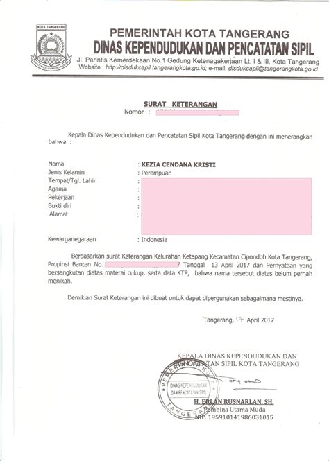 Contoh Surat Keterangan Belum Punya Rumah Dari Rt - Surat Keterangan