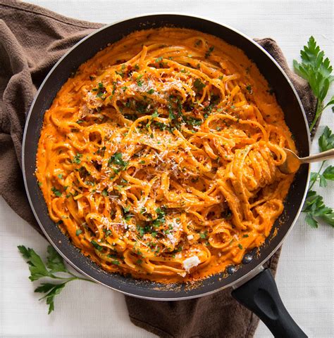 Creamy Roasted Red Pepper Pasta Recipe Cart