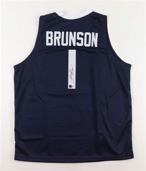 Jalen Brunson Signed Jersey (Beckett) | Pristine Auction