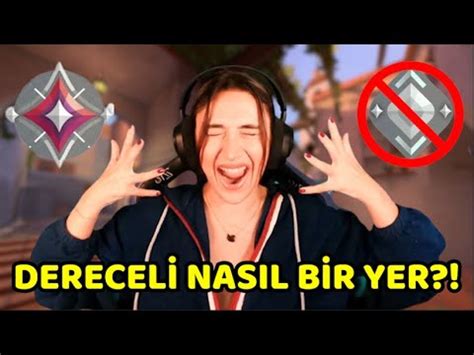 İLK KEZ DERECELİ OYNADIM YouTube