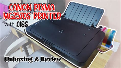 Canon Pixma MG2570S Printer With Continuous Ink Supply System CISS