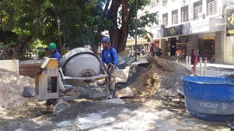 Prefeitura Avan A Em Ritmo Acelerado As Obras De Revitaliza O Em