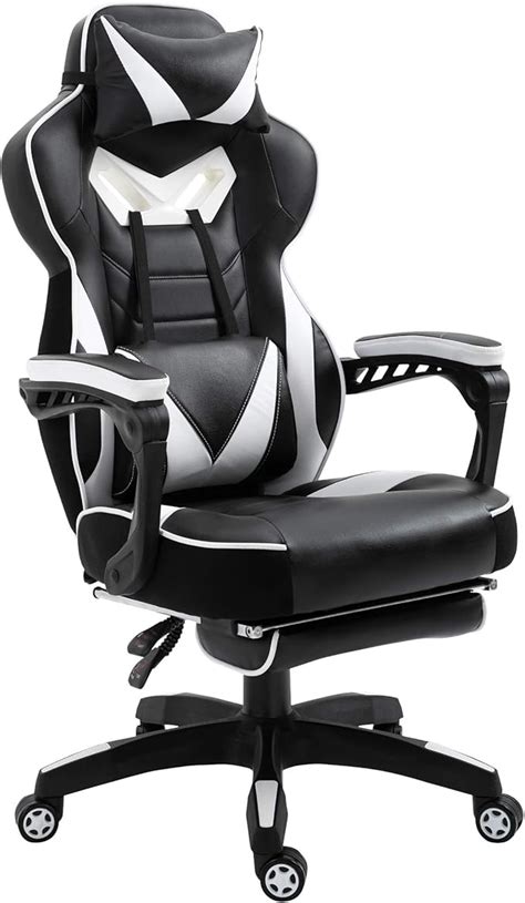 Vinsetto Silla Gaming Ergonómica Silla de Escritorio de Oficina