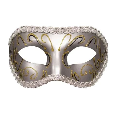 Sex Mischief Silver Masquerade Mask NBN Adult Boutique