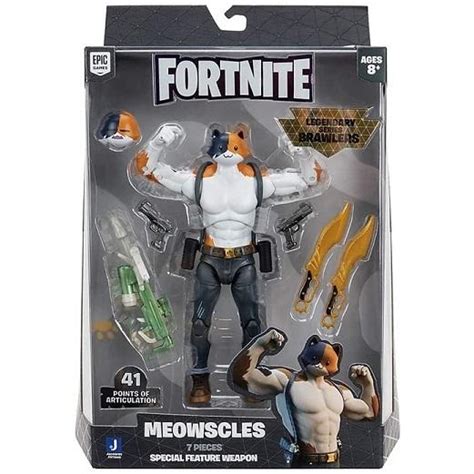 【fortnite フォートナイト】 ニャッスル レジェンダリーシリーズ ブロウラー フィギュア Legendary Series Figure Pack Brawlers