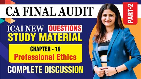 CA FINAL AUDIT STUDY MATERIAL QUES CH 19 CA FINAL AUDIT