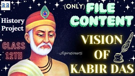 History Project File Class 12th Vision Of Kabir Bhakti Sufi