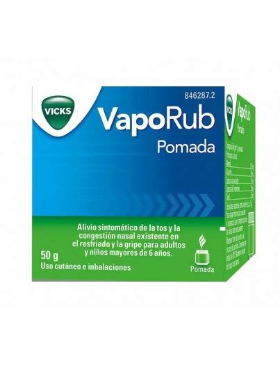 VICKS VAPORUB POMADA 50 G Farmacia Junco Díez