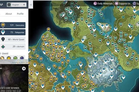 Cara Mudah Gunakan Map Game Genshin Impact Dapatkan Sumber Daya Lebih