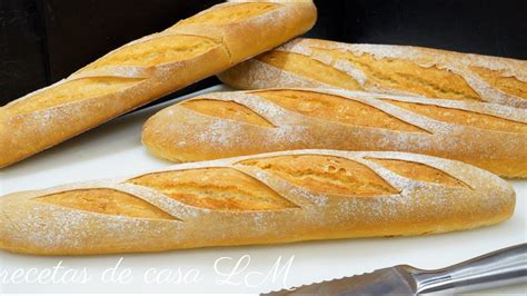 Pan Casero Pan Franc S O Baguette Con Harina N Barras De Pan Con