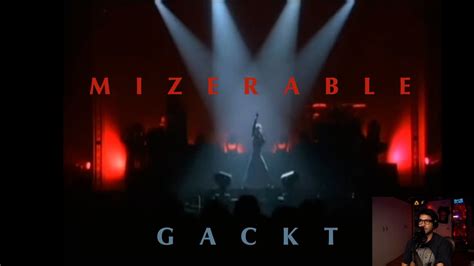 Gackt S Mizerable Mind Blowing Japanese Live Rock Concert Youtube