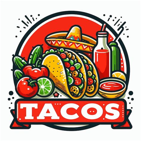 Premium Vector Mexican Tacos Logo Vector