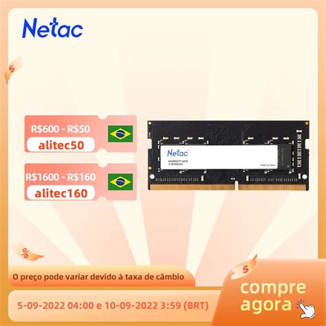 Netac Mem Ria Ram Ddr Ddr Mhz Mhz Gb Gb Gb Notebook Mem Ria