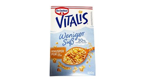 Dr Oetker Vitalis Weniger Süß Knusper Pur Müsli EDEKA Timmer Wolt