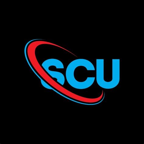 Premium Vector | Scu logo scu letter scu letter logo design initials ...