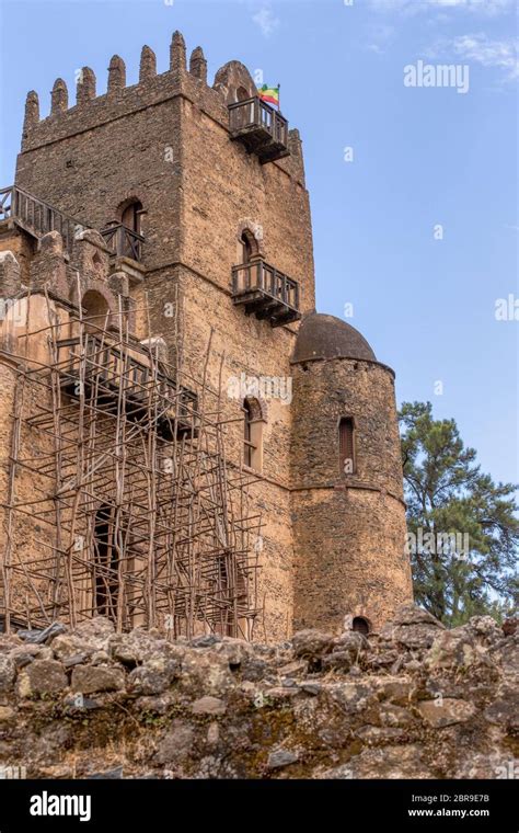 Fasil Ghebbi Alc Zar Ciudad Dentro De Gondar Etiop A Fundada En El