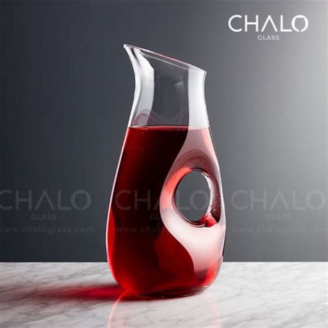 Decanter Nude Halo Ml Chalo Glass Ncc Th Tr Ng V Chai L Th Y Tinh Ly C C