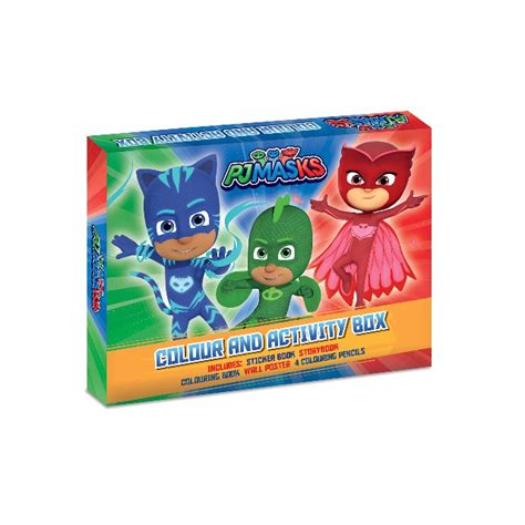 Pj Masks Colour Activity Box Ages 3 6 Shopee Malaysia