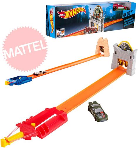 MATTEL HOT WHEELS Ohromný skok herní set dráha autíčko druhy Dětská hračka Hračky ŇUFF cz