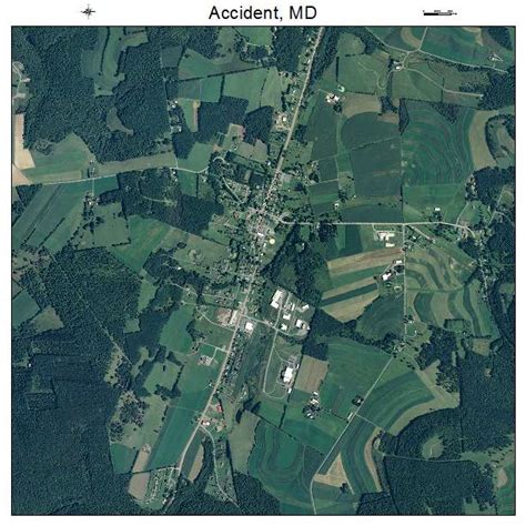 Aerial Photography Map of Accident, MD Maryland