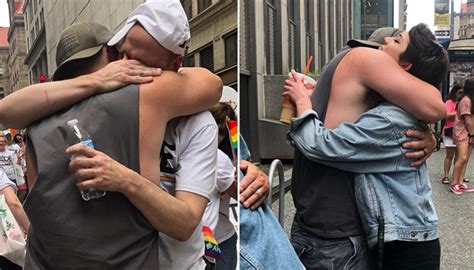 Homem Vai At Parada Gay Para Distribuir Abra Os De Pai Fatos Desconhecidos