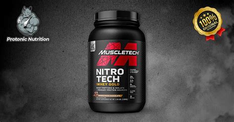 Nitrotech Whey Gold Lbs By Muscletech Protonic Nutrition