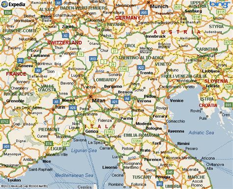 Brescia Map and Brescia Satellite Images