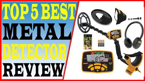 Top 5 Best Metal Detector Review 2022 Youtube