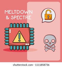 Meltdown Spectre Stock Vector Royalty Free Shutterstock