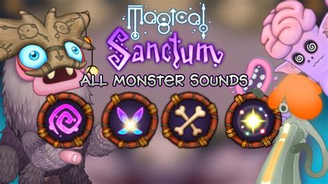 Magical Sanctum All Monster Sounds YouTube