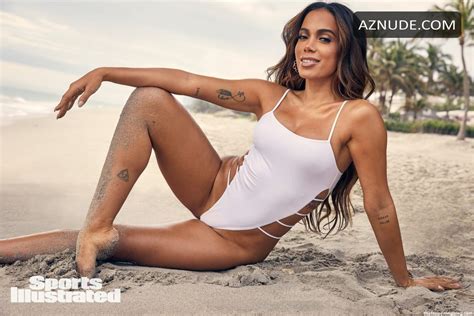 Anitta Sexy Shows Off Her Oiled Tits Ad Butts As She Poses On The Beach In A Photoshoot For
