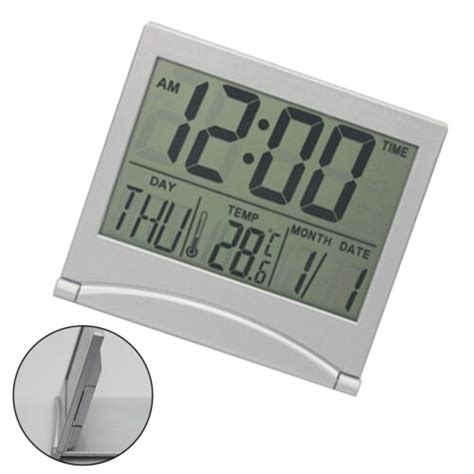 Horloge Num Rique Ultra Mince Avec Date Temp Rature Fonctionnement